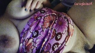 BBW Having Fun Soak Snatch