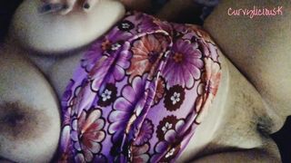 BBW Having Fun Soak Snatch