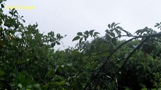 Sex Sub Angel Fowler FETISH Action inside Rain Forest with Master Dani