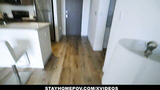 Perfect Babysitter Kylie Quinn Bounces On Long Cock