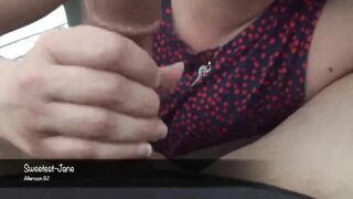 Testing the Mask, Afternoon Oral Sex with Jizzed on Chin