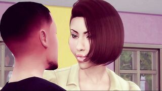 Martin Gets Devils Pedicure from Gina
