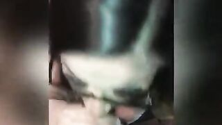 mom Maid Stops Cleaning the House to Clean up some Cum from