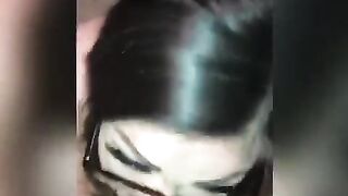 mom Maid Stops Cleaning the House to Clean up some Cum from