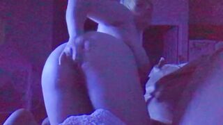 Having Fun and Showing Off on my Couch (Finger Bang Butt and Snatch)