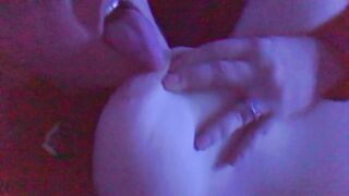 Having Fun and Showing Off on my Couch (Finger Bang Butt and Snatch)