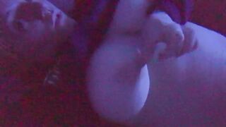 Having Fun and Showing Off on my Couch (Finger Bang Butt and Snatch)
