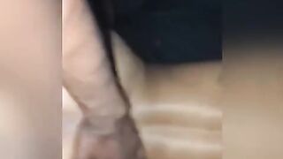 Giving her back Shots while She’s Bound to the Table.
