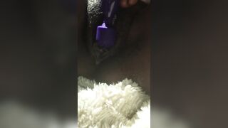 Creamy Twat Squirting into the Vehicle at the Park
