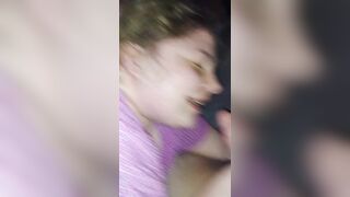 Letting my Fiance take her first Huge Penis while she Blows me