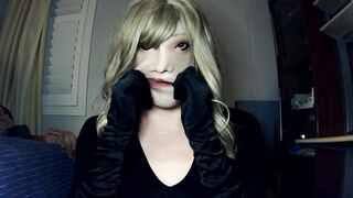 Bunny may Pt3! Female Mask Women Unmasks out of her Bunny to