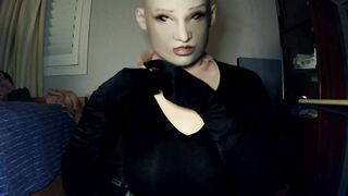 Bunny may Pt3! Female Mask Women Unmasks out of her Bunny to