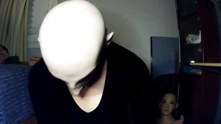 Bunny may Pt3! Female Mask Women Unmasks out of her Bunny to