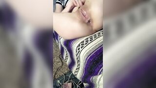 two Finger Fucked into my own Small Asshole 