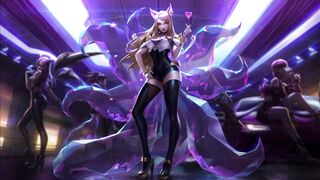 CARTOON JOI -AHRI- [FEMDOM], [NIPPLE PLAY]