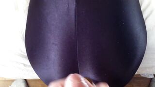 spandex load ebony shiny spandex