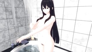 Fairy Tail - Anime Ultear taking Beauty Goddess Shower (24)