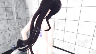 Fairy Tail - Anime Ultear taking Beauty Goddess Shower (24)