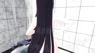 Fairy Tail - Anime Ultear taking Beauty Goddess Shower (24)