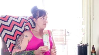 Cuck Hubby Watches Ex-Wife Suck another Bro's Huge Penis (She can't Resist