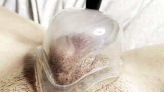 Cunt Pumping my Long Clitoris with my new Snatch Pump