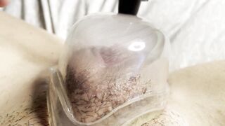 Cunt Pumping my Long Clitoris with my new Snatch Pump