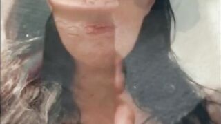 White Women Eating African Penis