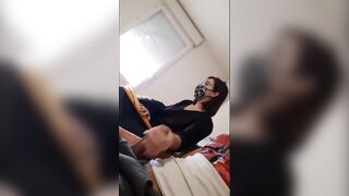 OMG !! this Dude is Throwing his Penis into the Waiting Room