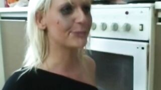 Wrecking her Slutty Dutch Face with Dick Fucking Session