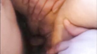 Chubby Goddess Gets Pounded Bare back taking Long Vagina Cream Pie
