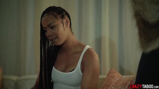 Vulgar long booty ebony milf Misty Stone licked african teenagers