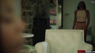 Vulgar long booty ebony milf Misty Stone licked african teenagers