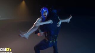 Breeding Furry with Cutie Cat sluts | Long Dick Monster | 3D