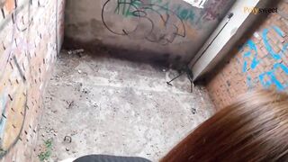 Watched the train fucking a bitch