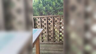 Did we just got Caught? do you think the Man Mowing saw