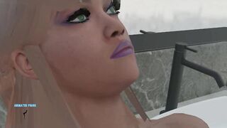 Beyoncé taking Cock into the Shower