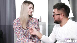 DocSquirt - goddess Monroe Fox Asks Doc to make her Squirt