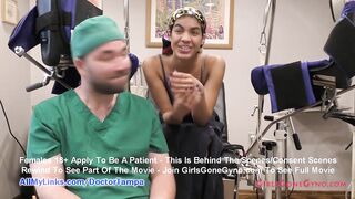 Maya Farrell's Freshman Gyno Exam By Doctor Tampa & Nurse