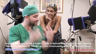 Maya Farrell's Freshman Gyno Exam By Doctor Tampa & Nurse