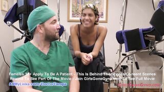 Maya Farrell's Freshman Gyno Exam By Doctor Tampa & Nurse