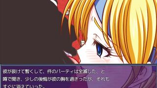 金髪巨乳美女　洗脳堕ち②