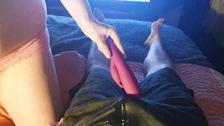 ⭐ Crazy Pissing Lovers Part two - Alice makes him Soak his
