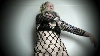 FREE PREVIEW - Fishnet Bodystocking JOI