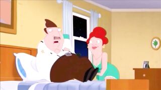 ANIMATED HEAD COMPILATION Animated ORAL SEX Big Boobed Blows Dick till Cum - Animated