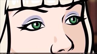 ANIMATED HEAD COMPILATION Animated ORAL SEX Big Boobed Blows Dick till Cum - Animated