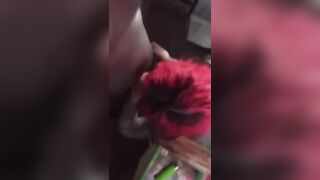 Sucking Off his Cock so Amazingly Hot he couldn't keep Recording