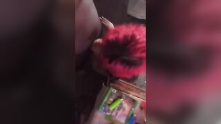Sucking Off his Cock so Amazingly Hot he couldn't keep Recording