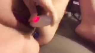 Masturbate with Plug inside