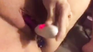 Masturbate with Plug inside
