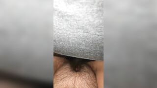 big black cock VS SOAK HAIR WHITE TWAT